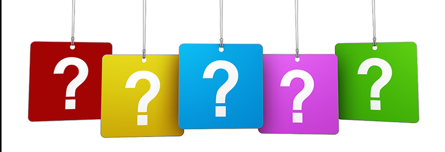 question marks